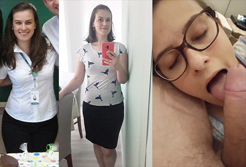 Professora caiu na net chupando pau do aluno